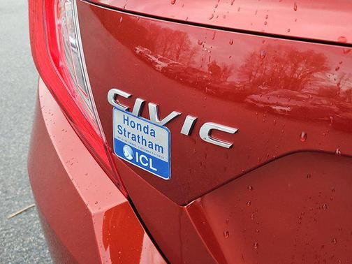 Molten Lava Pearl 2020 Honda Civic LX