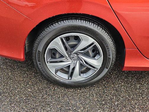 Molten Lava Pearl 2020 Honda Civic LX