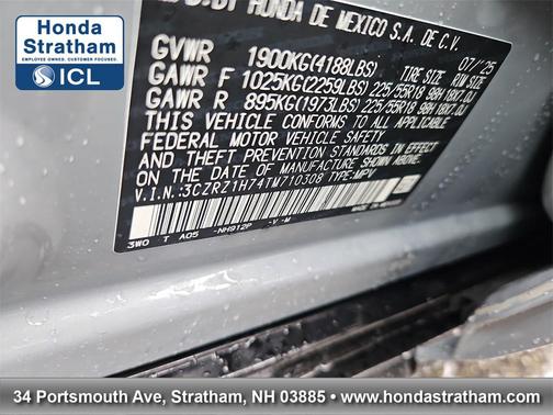 2026 Honda HR-V EX-L