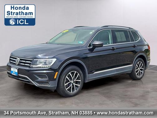 Deep Black Pearl 2021 Volkswagen Tiguan 2.0T SE 4MOTION