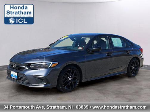 Meteorite Gray Metallic 2023 Honda Civic Sport