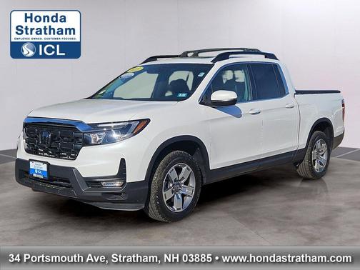 Platinum White Pearl 2025 Honda Ridgeline RTL