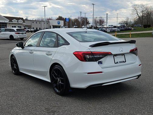 Platinum White Pearl 2022 Honda Civic Sport