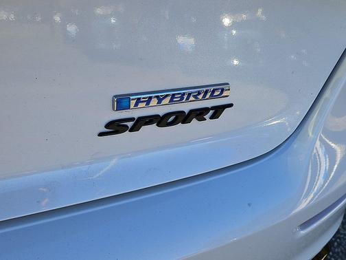 Platinum White 2024 Honda Accord Hybrid Sport-L
