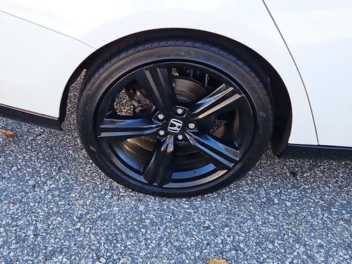 Platinum White 2024 Honda Accord Hybrid Sport-L