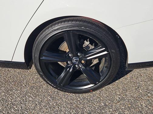 Platinum White 2024 Honda Accord Hybrid Sport-L