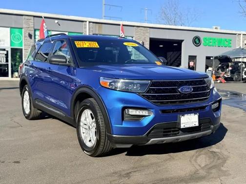 Blue 2020 Ford Explorer XLT