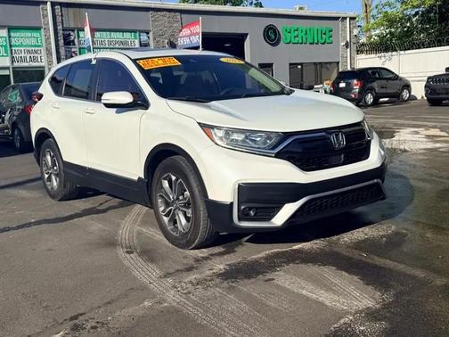 Platinum White Pearl 2021 Honda CR-V 2WD EX