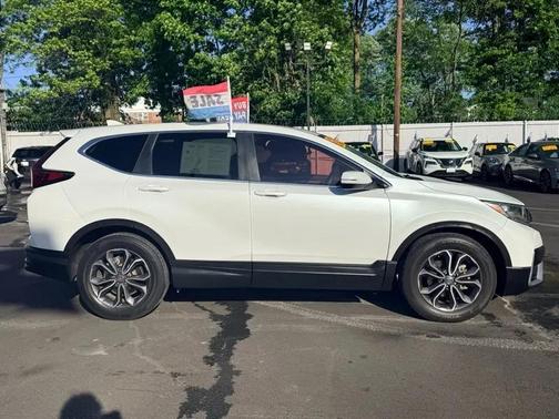 Platinum White Pearl 2021 Honda CR-V 2WD EX