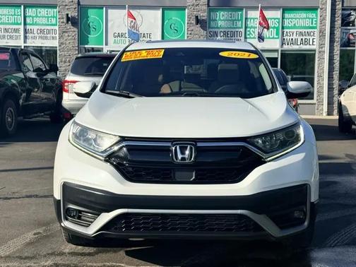 Platinum White Pearl 2021 Honda CR-V 2WD EX
