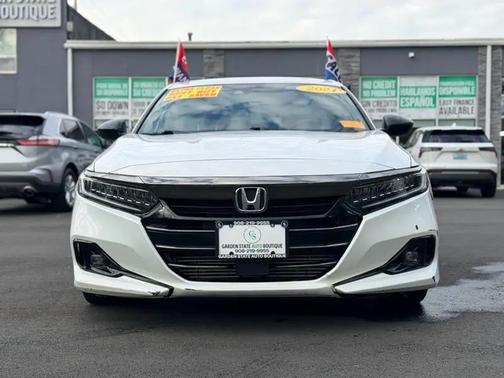Platinum White Pearl 2021 Honda Accord Sport 1.5T