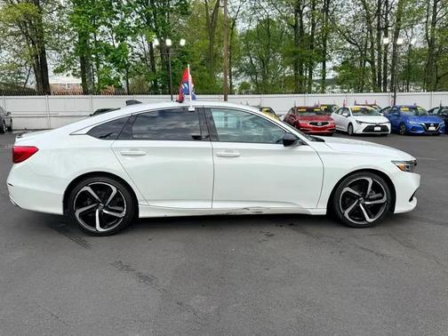 Platinum White Pearl 2021 Honda Accord Sport 1.5T