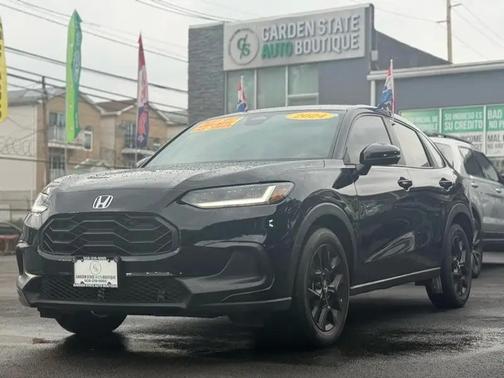 Crystal Black Pearl 2024 Honda HR-V Sport AWD