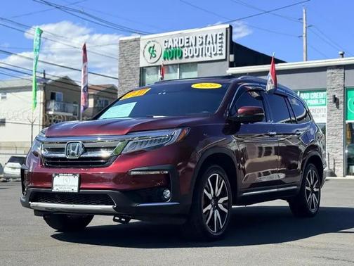 Burgundy 2020 Honda Pilot Touring 8-Passenger