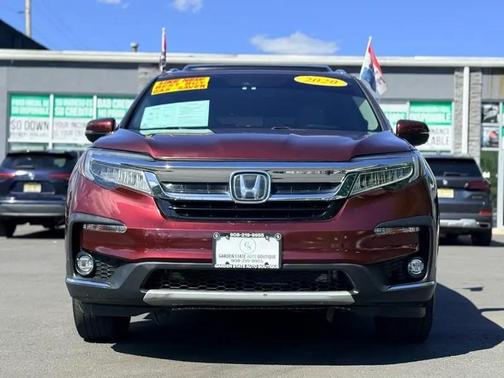 Burgundy 2020 Honda Pilot Touring 8-Passenger