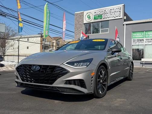 Hampton Gray 2020 Hyundai SONATA SEL Plus