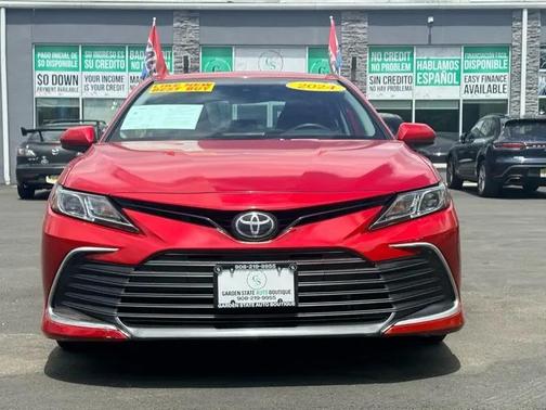 Supersonic Red 2024 Toyota Camry LE