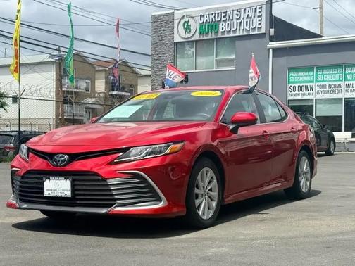 Supersonic Red 2024 Toyota Camry LE