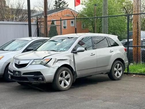 Gray 2011 Acura MDX 3.7L