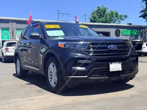 Agate Black Metallic 2020 Ford Explorer XLT