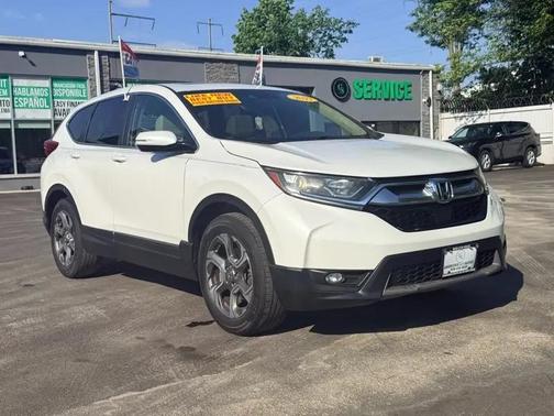 Platinum White Pearl 2019 Honda CR-V EX-L