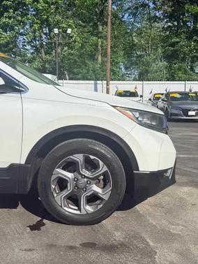 Platinum White Pearl 2019 Honda CR-V EX-L