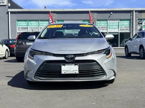 Classic Silver Metallic 2024 Toyota Corolla LE