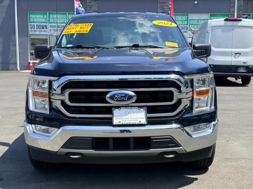 Antimatter Blue Metallic 2023 Ford F-150 XL