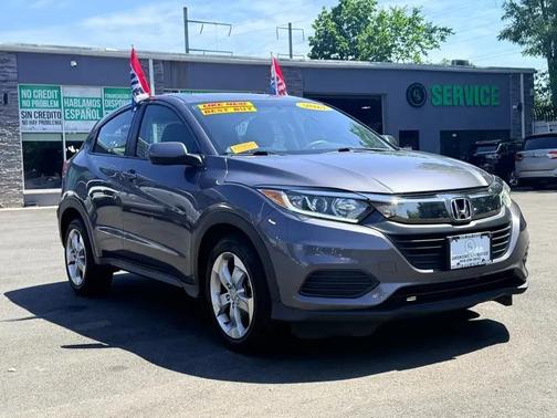 Modern Steel Metallic 2021 Honda HR-V LX