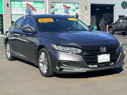 Modern Steel Metallic 2021 Honda Accord LX 1.5T