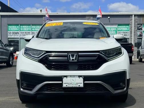 Platinum White Pearl 2020 Honda CR-V AWD Touring