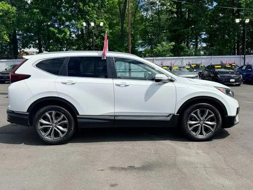 Platinum White Pearl 2020 Honda CR-V AWD Touring