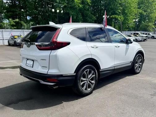Platinum White Pearl 2020 Honda CR-V AWD Touring