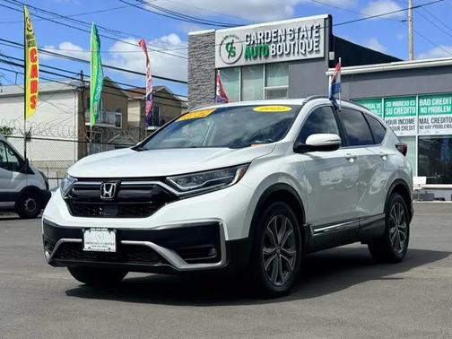 Platinum White Pearl 2020 Honda CR-V AWD Touring