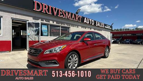 Scarlet Red 2017 Hyundai SONATA Limited