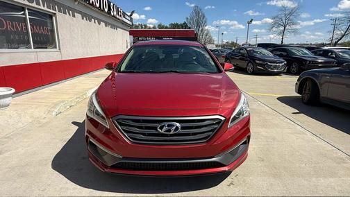 Scarlet Red 2017 Hyundai SONATA Limited