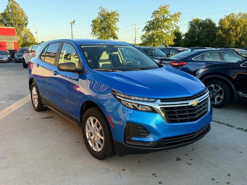 Blue 2024 Chevrolet Equinox LS