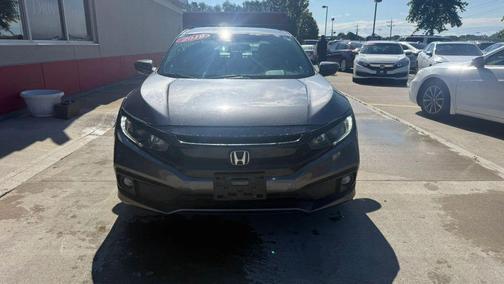 Modern Steel Metallic 2019 Honda Civic Sport
