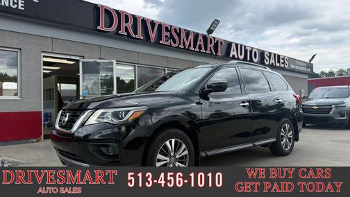 Magnetic Black 2018 Nissan Pathfinder S