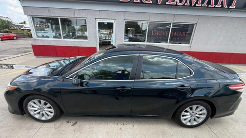 Galactic Aqua Mica 2018 Toyota Camry LE