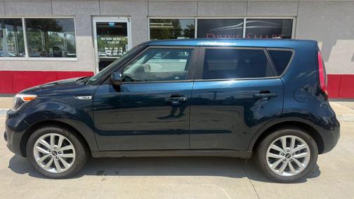 Blue 2017 Kia Soul +