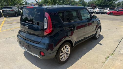 Blue 2017 Kia Soul +