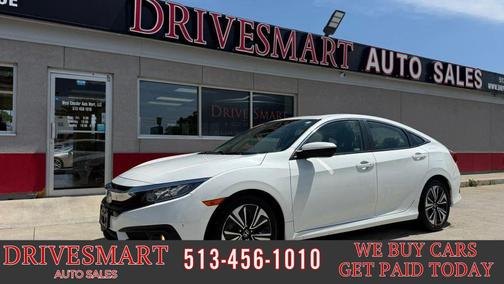WHITE 2018 Honda Civic EX-L