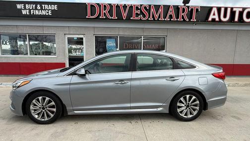 Shale Gray Metallic 2016 Hyundai SONATA Sport