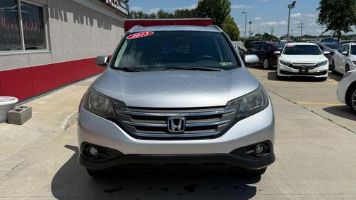 Alabaster Silver Metallic 2013 Honda CR-V EX-L