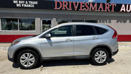 Alabaster Silver Metallic 2013 Honda CR-V EX-L