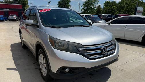 Alabaster Silver Metallic 2013 Honda CR-V EX-L