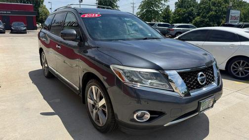 Dark Slate 2014 Nissan Pathfinder Platinum