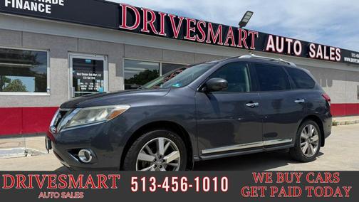 Dark Slate 2014 Nissan Pathfinder Platinum
