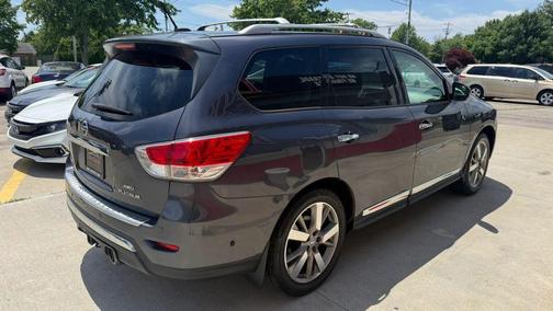 Dark Slate 2014 Nissan Pathfinder Platinum